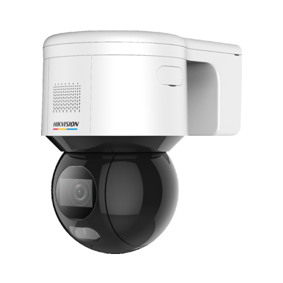 HikVision: DS-2DE3A400BW-DE(F1)(T5), 4MP PTZ Camera, 16X Zoom, 30m White Light, IP66, Built-in MIC & Speaker