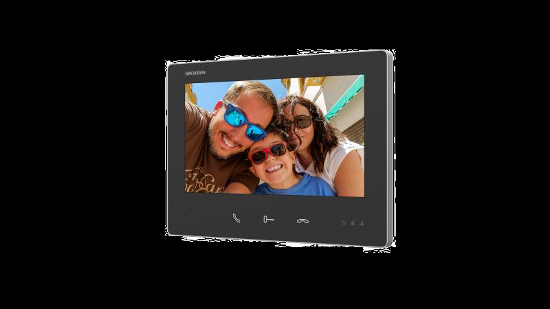 HikVision: DS-KH7300EY-TE2, 7-Inch Touch Screen HD Indoor Station, 1024x600 Resolution, User-Friendly Design