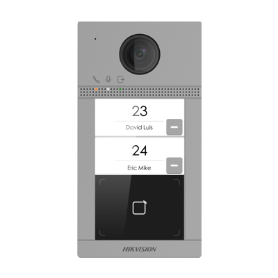 Hikvision: DS-KV8213-WME1(C), Video Intercom Villa Door Station, HD 1080p, 2MP, IK08, IP65, PoE