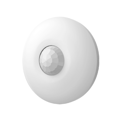 HikVision: DS-PDCL12-EG2-WE, AX PRO Wireless PIR Ceiling Detector, 360° Detection, Remote Configurable, White
