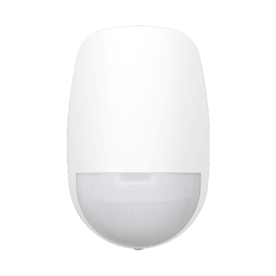 HikVision: DS-PDD12P-EG2-WE, Wireless Dual-Tech Detector, Motion & Microwave Detection, 12m Range, 5-Year Battery Life, White