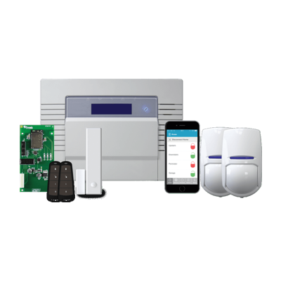 Pyronix: ENFKIT2-UK, Enforcer Kit 2 Wireless Alarm System, 2-Way, DIGI-Wi-Fi Communicator, 10m PIR Detection, Compact Design