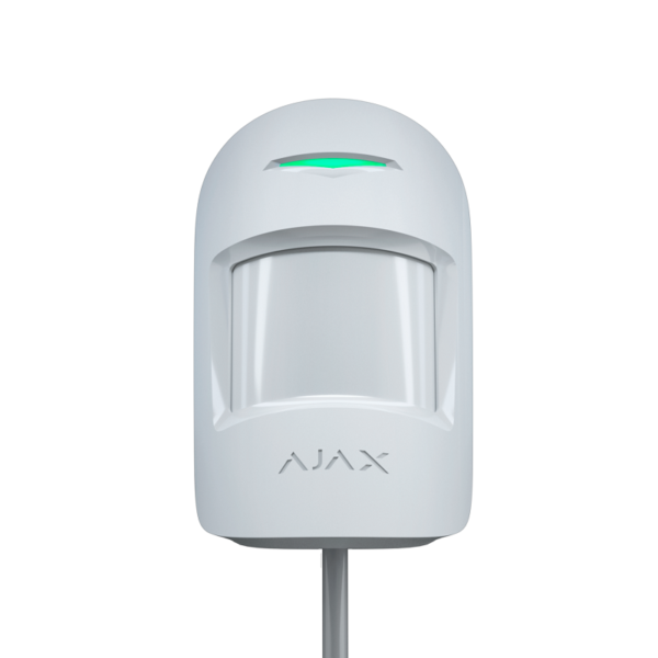AJAX: FIBRA MOTIONPROTECT+, Wired Motion Sensor, 12m Detection Range, Pet Immunity, 24V AC, 96g