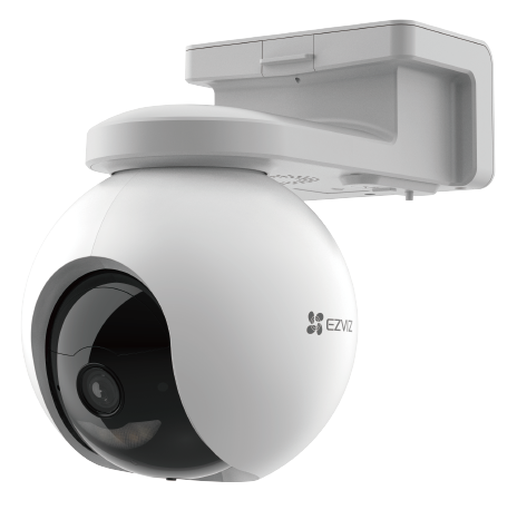 Ezviz: CS-HB8, 4MP Battery-Powered Wi-Fi Camera, 2K+, 360° Pan & Tilt, Solar Compatible, 210 Days Battery