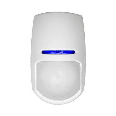 Pyronix: KX10DTP3-WE, 10m Wireless Dual Tech Pet Immune PIR Detector, White, 20kg Capacity