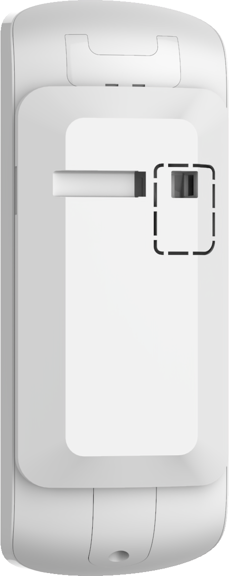 Ajax: MOTIONCAM OUTDOOR(WHITE), Wireless Outdoor Motion Detector with Photo Camera, Verified Alarms