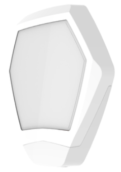 Texecom: WDB-0003, Odyssey X3 Cover, White Frame with White Lens, Backlight Compatible, Customisable Graphic Inserts