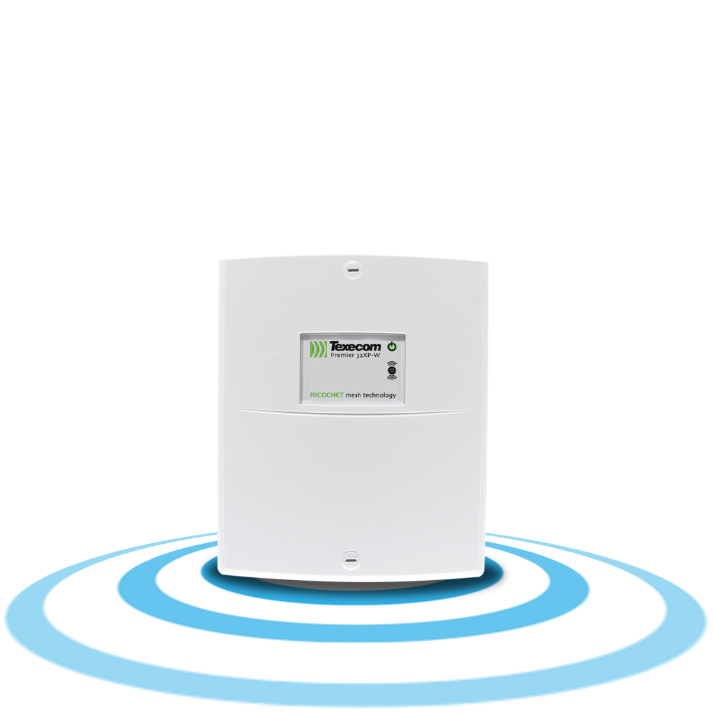 Texecom: GCA-0001, Premier Elite 32XP-W Wireless Control Panel, Alarm System, EN50131-3, Grade 2 Class II