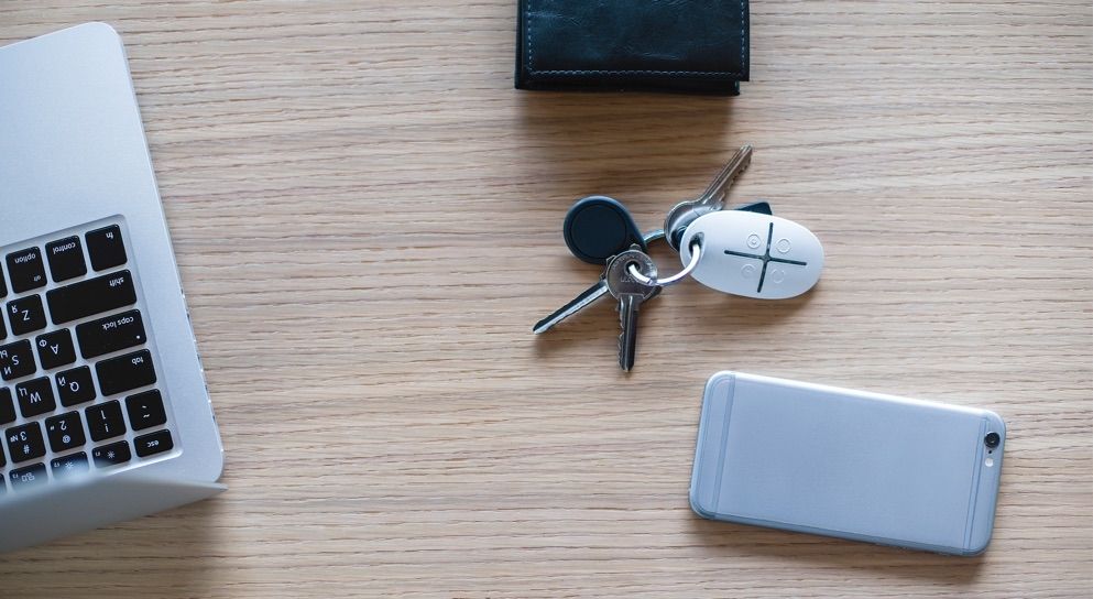 Ajax: SpaceControl(WHITE), Key Fob for Security Modes, Panic Button, White, Up to 1300m