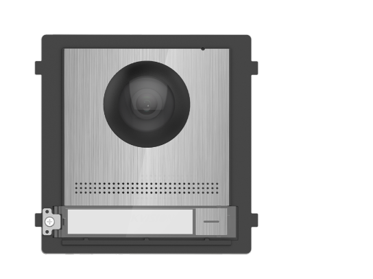HikVision: DS-KD8003Y-IME2/S, Stainless Steel Intercom Module, 2 MP, 180° FOV, H.264, Audio I/O, IP65