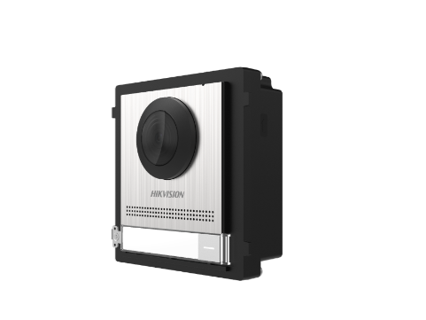 HikVision: DS-KD8003Y-IME2/S, Stainless Steel Intercom Module, 2 MP, 180° FOV, H.264, Audio I/O, IP65